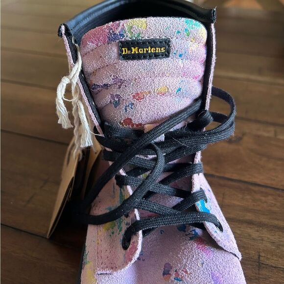 Dr. Martens Women’s Pink Sheridan Confetti Suede Boots Size 7 NEW MSRP 140.00 - Picture 16 of 16